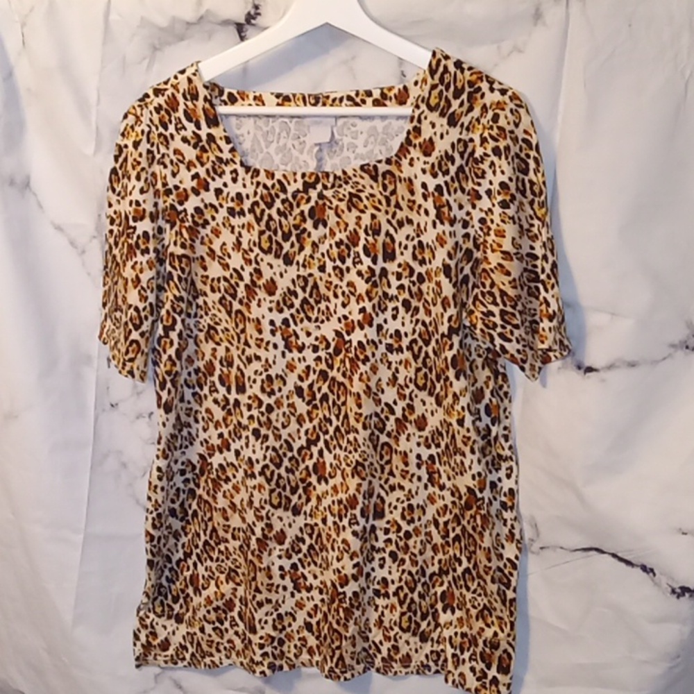 Chico's dress animal print Med 💛💛💛💛